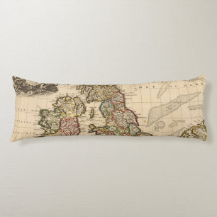 British Islands, England, Ireland Body Cushion