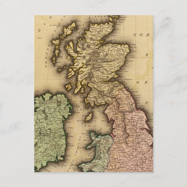 British Islands Postcard (Front)