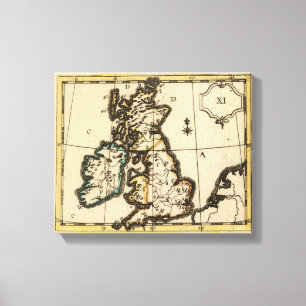 British Isles 3 Canvas Print