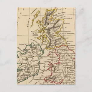 British Isles 3 Postcard