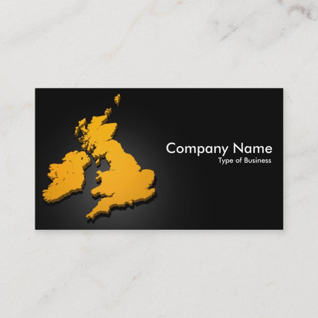British Isles 3d 08 Business Card (Front)