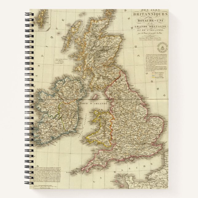 British Isles 4 Notebook (Front)