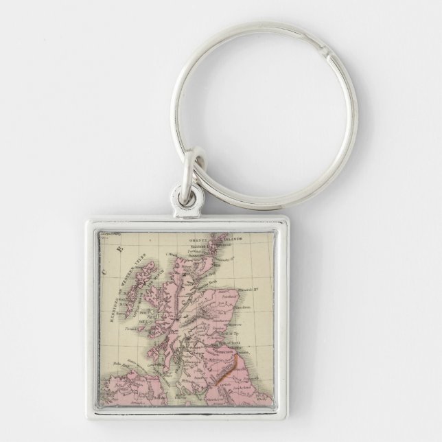 British Isles 5 Key Ring (Front)