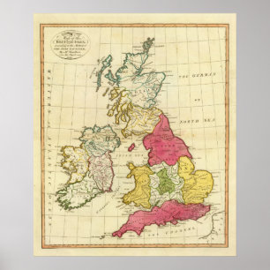 British Isles 5 Poster