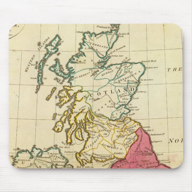 British Isles 6 Mouse Mat (Front)
