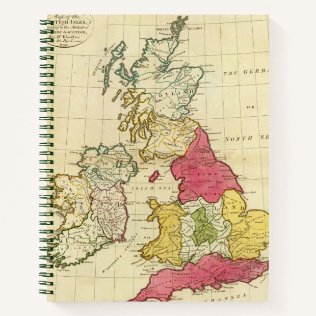 British Isles 6 Notebook (Front)