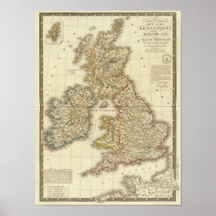 British Isles 6 Poster
