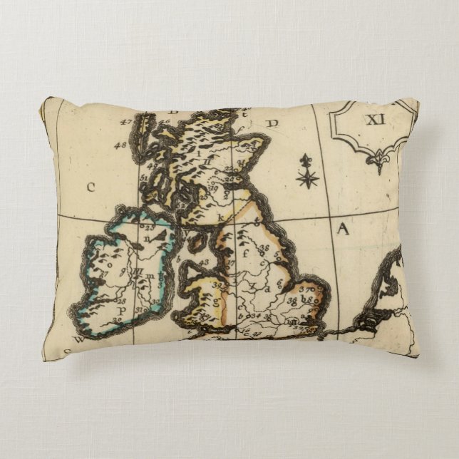 British Isles 7 Decorative Cushion (Front)