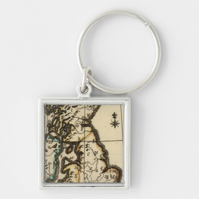 British Isles 7 Key Ring (Front)