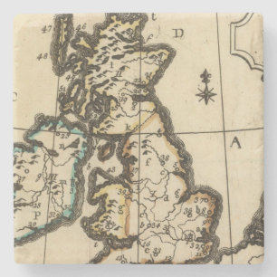 British Isles 7 Stone Coaster