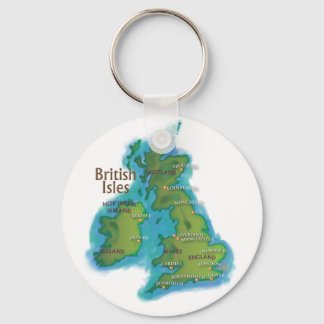 British Isles Key Ring