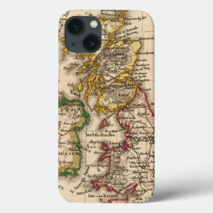 British Isles Map iPhone 13 Case