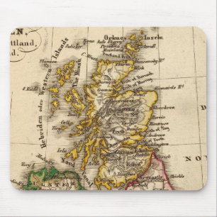 British Isles Map Mouse Mat