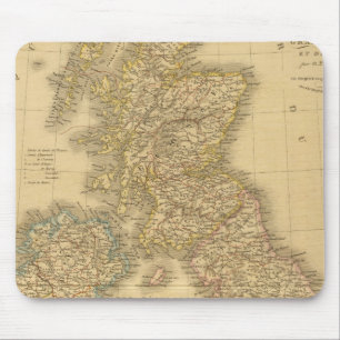 British Isles Map Mouse Mat