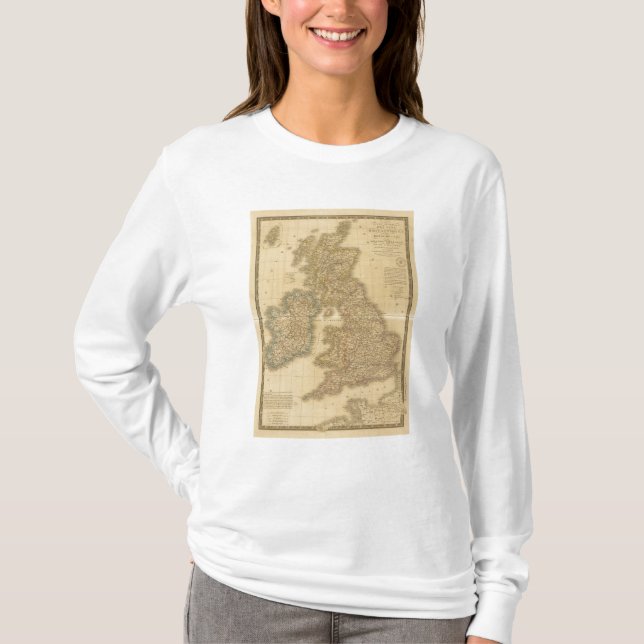 British Isles Map T-Shirt (Front)