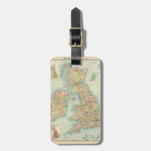 British Isles - political. Luggage Tag
