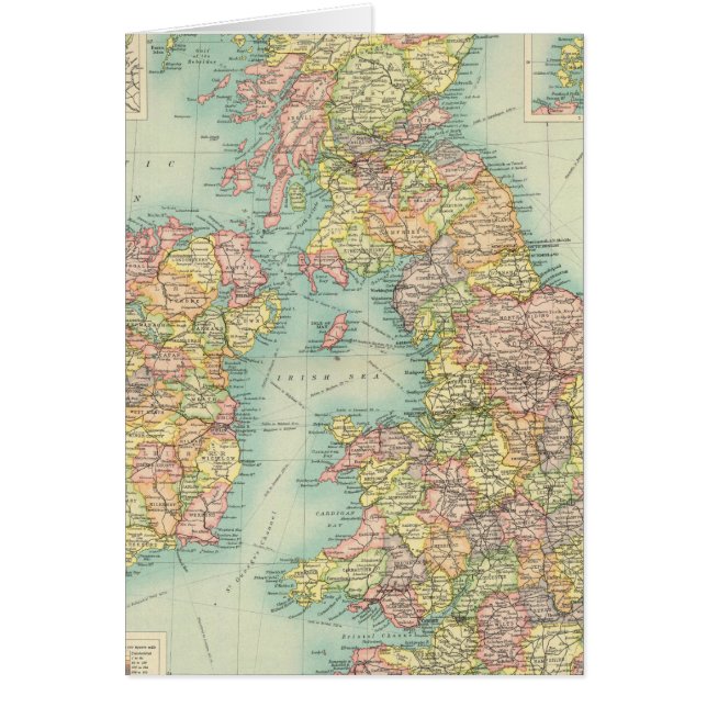British Isles political map (Front)