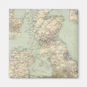 British Isles railways Magnet