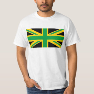British - Jamaican Union Jack T-Shirt
