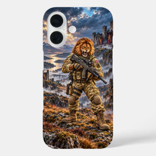 British Lion Tactical Warrior iPhone 16 Barely The Case