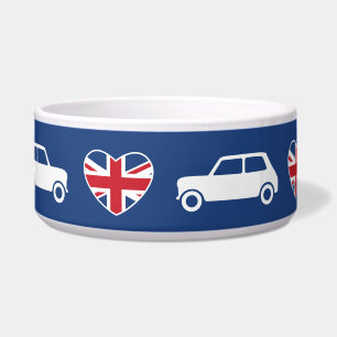 British Mini Cooper Hearts - Blue