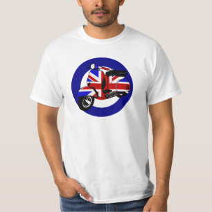 British mod scooter on target T-Shirt