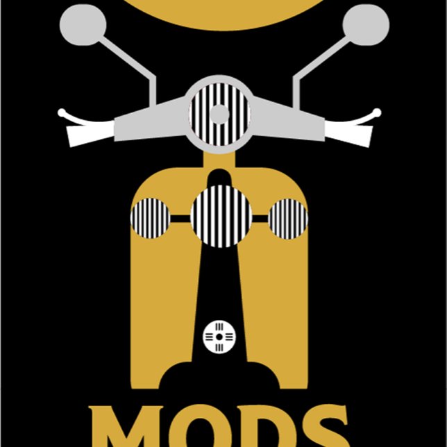 British Mods 1964 Water Bottle (Creator Uploaded)
