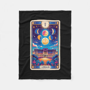 British Monuments Sightseeing And London  Fleece Blanket