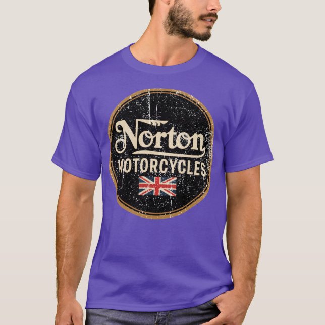 British motorcycles, classic design T-Shirt (Front)