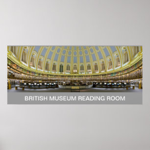 British Museum Reading Room England UK FROM 8.99 Poster
