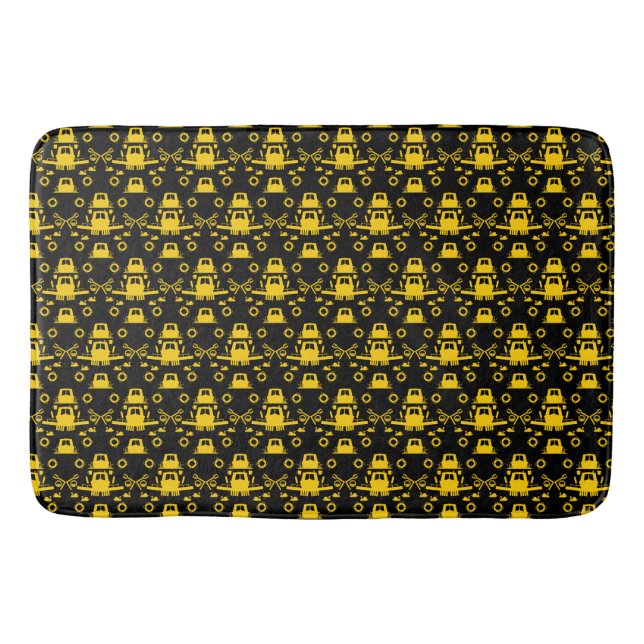 British Narrowboat Gifts Bath Mat (Front)