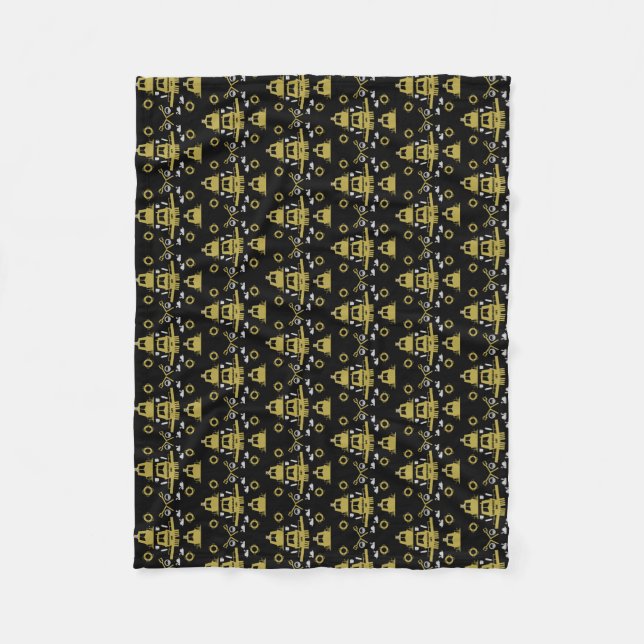 British Narrowboat Gifts Fleece Blanket (Front)