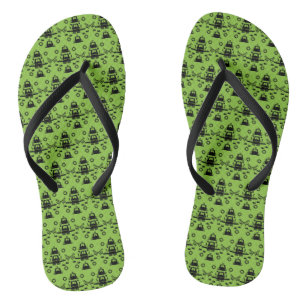 British Narrowboat Gifts Flip Flops