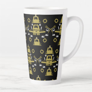 British Narrowboat Gifts Latte Mug