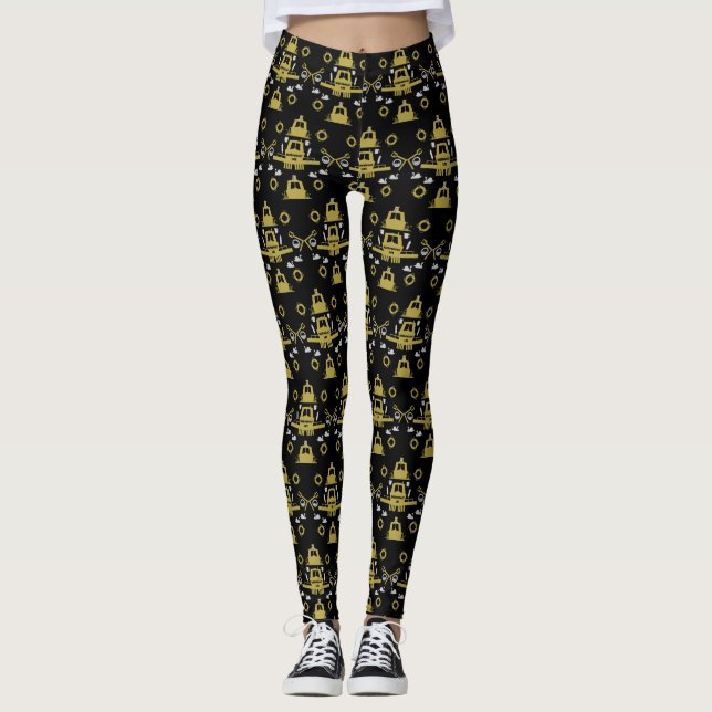 British Narrowboat Gifts Leggings (Front)