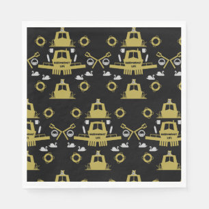 British Narrowboat Gifts Napkin