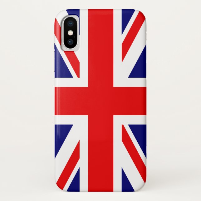 British National Flag - Union Jack  Case-Mate iPhone Case (Back)