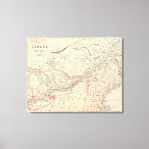 British North America 3 Canvas Print