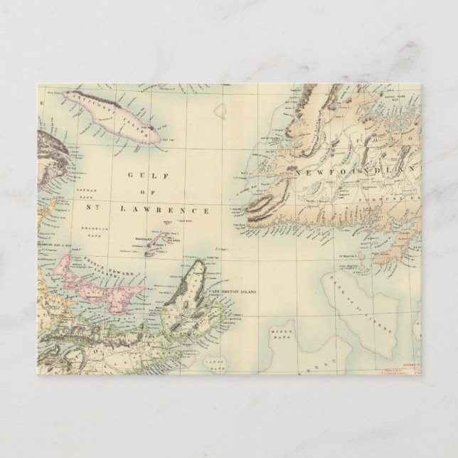 British North America 3 Postcard (Front)