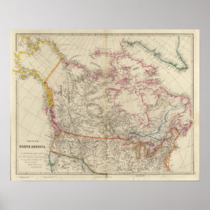 British North America 4 Poster