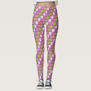 British periodic table patriotic leggings 1