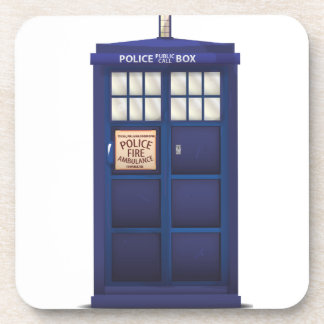 British Police Box Coaster