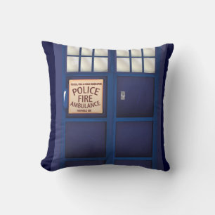 British Police Box Cushion