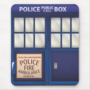 British Police Box Mouse Mat