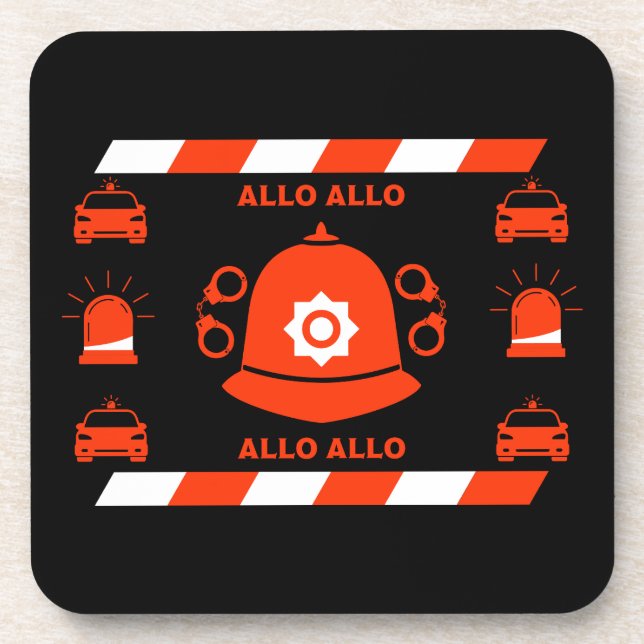 British Police Gifts And Accessories   Coaster (Front)