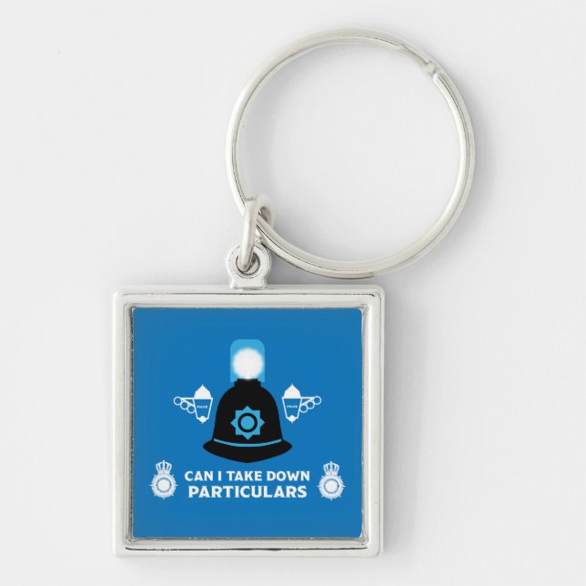 British Police Gifts And Accessories   Key Ring (Front)