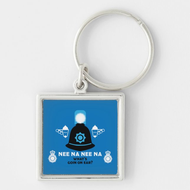 British Police Gifts And Accessories    Key Ring (Front)