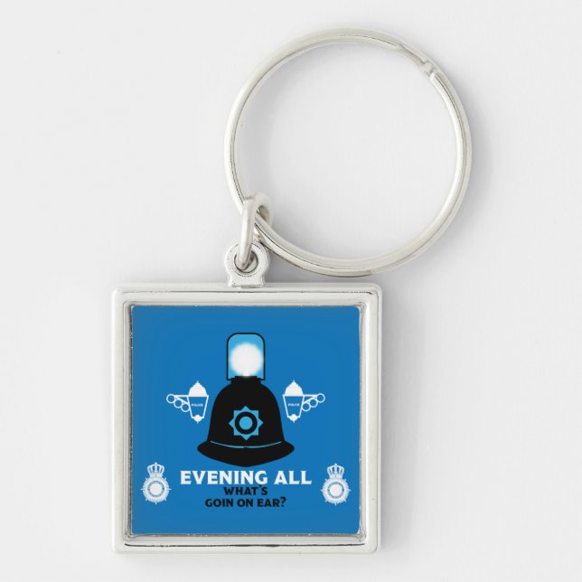 British Police Gifts And Accessories    Key Ring (Front)