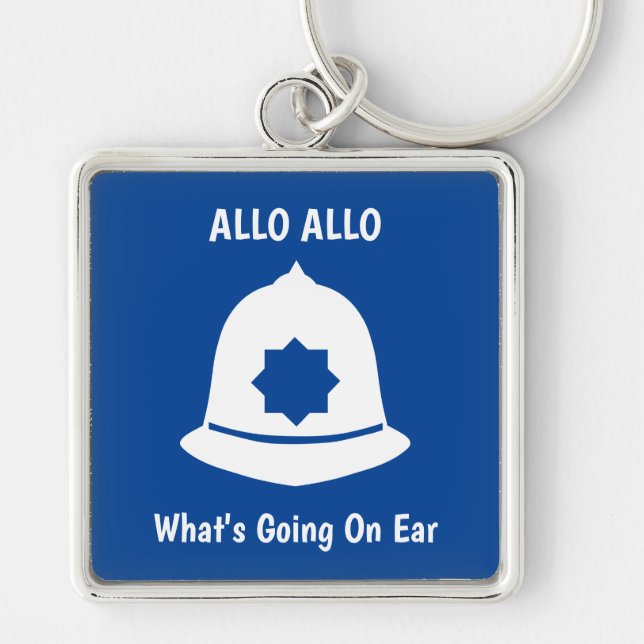 British Police Gifts And Accessories   Key Ring (Front)