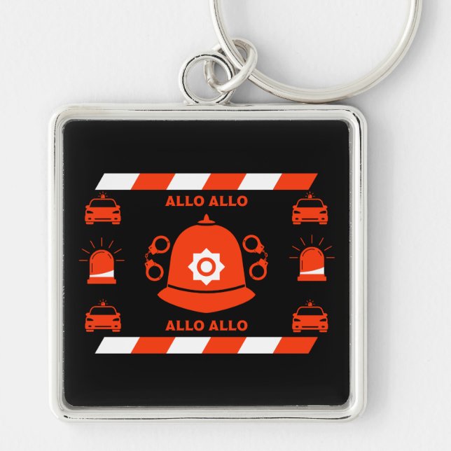 British Police Gifts And Accessories   Key Ring (Front)